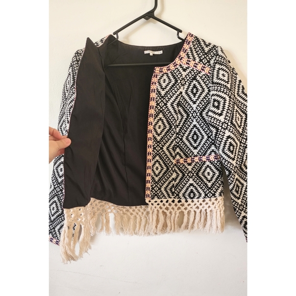 Revolve Tularosa Santa Fe Jacket in Black - Picture 4 of 7